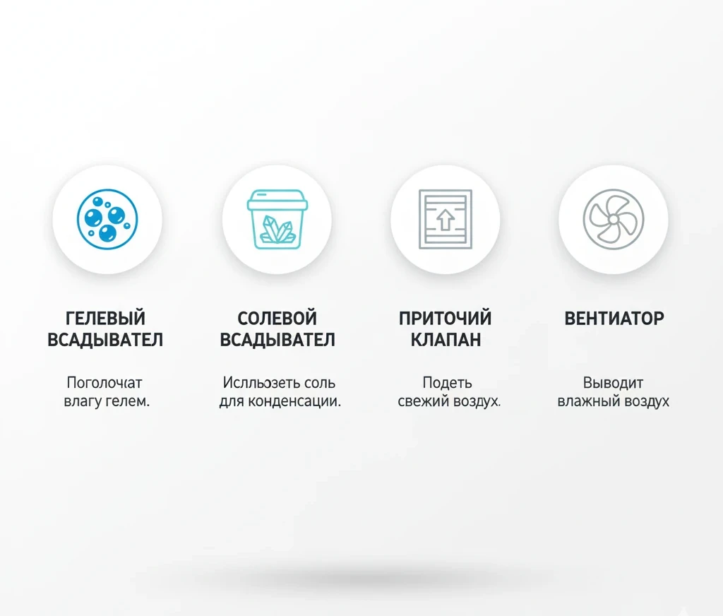 Альтернативні способи боротьби з конденсатом